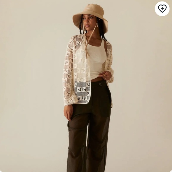FLASH SALE⚡️Kith Women Nuru Sheer Parachute Pant - Canopy - Picture 4 of 5